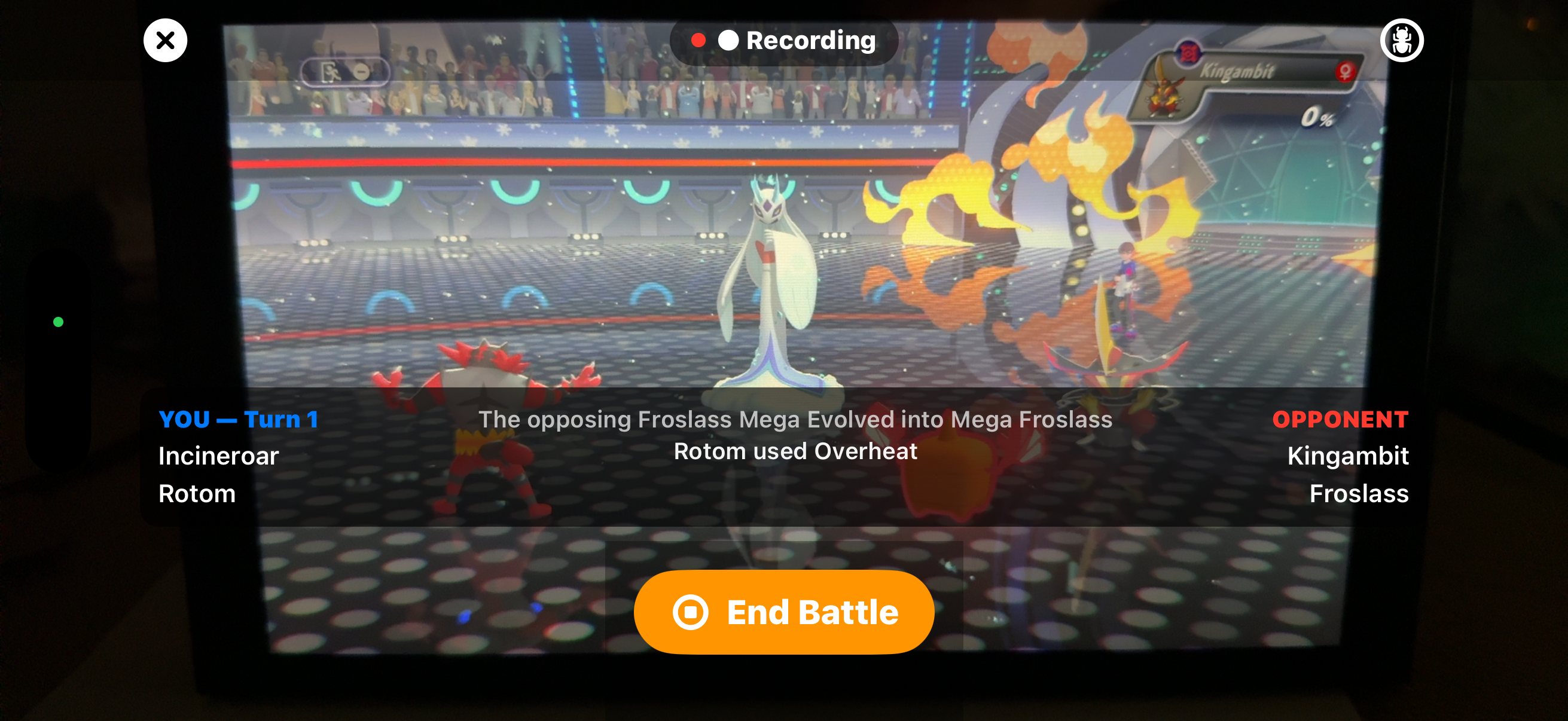 Customisation options in VGC Battle Lens