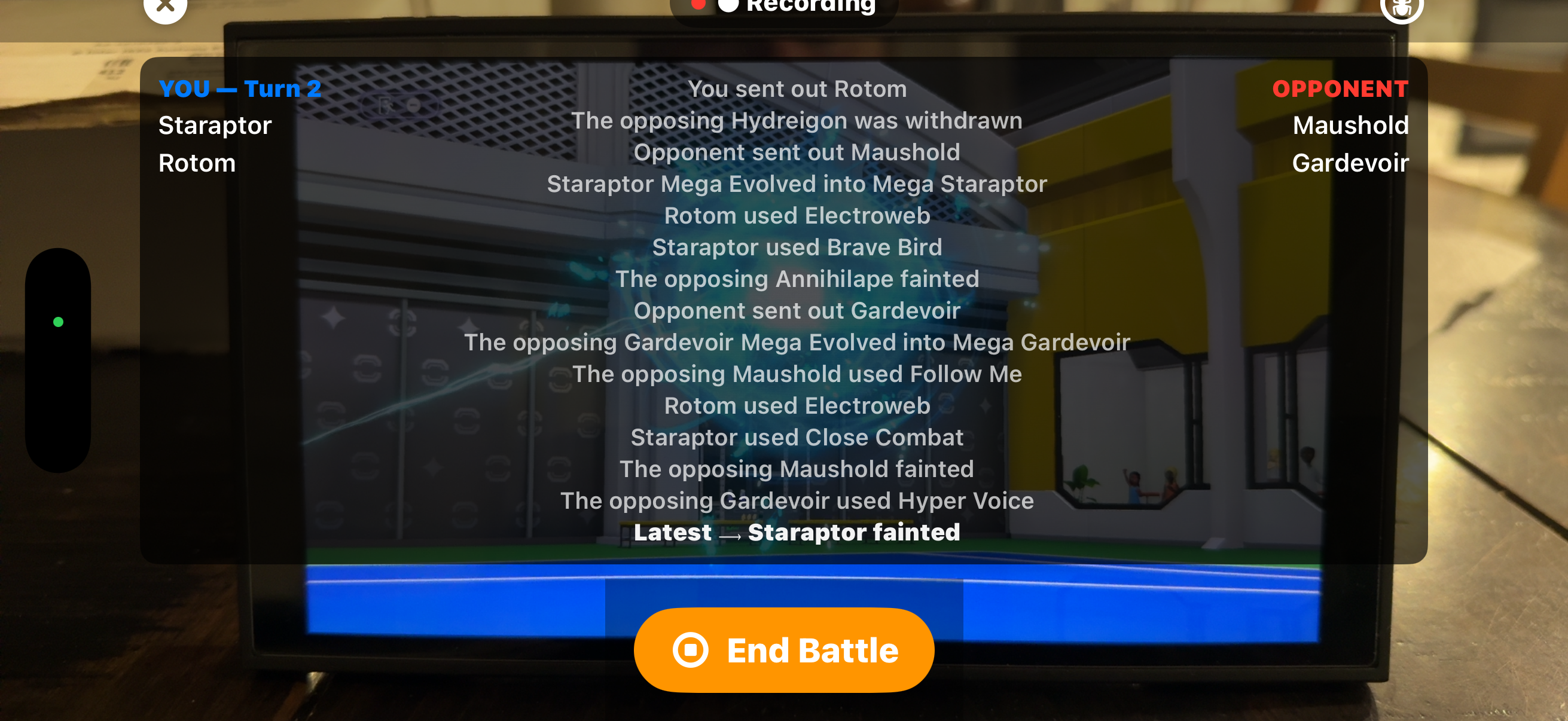 Customisation options in VGC Battle Lens